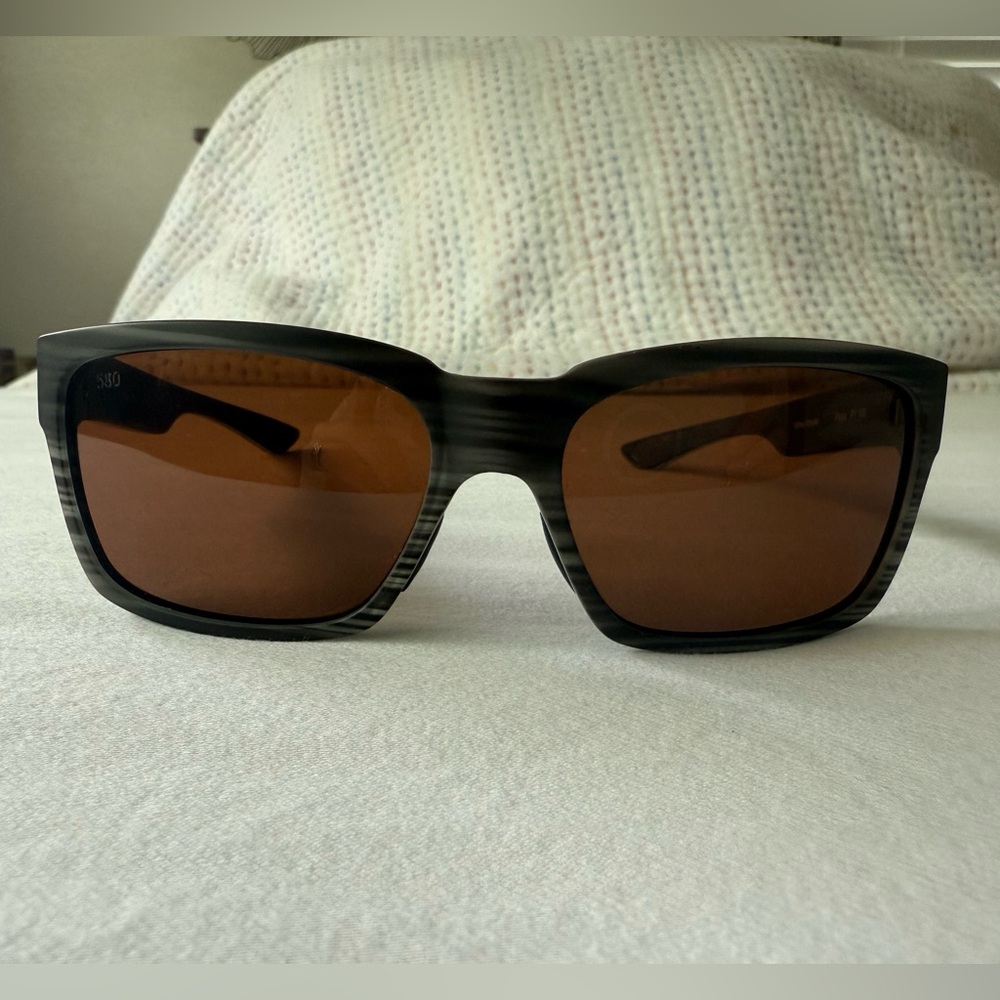 Costa Black and Brown Polarized Sunglasses